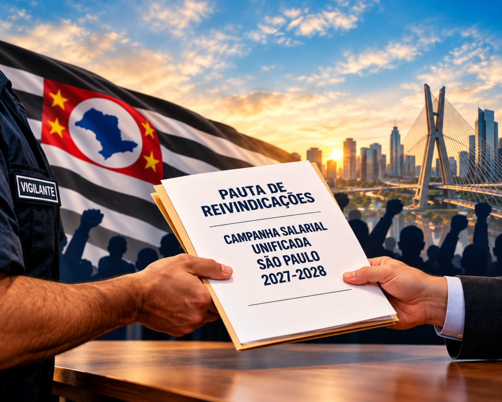 Protocolada a pauta de reivindicações da Campanha Salarial Unificada de São Paulo 2027-2028
